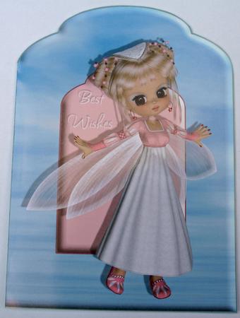 Fairy Princess Scalloped Top Quick Card by Dawn Jones