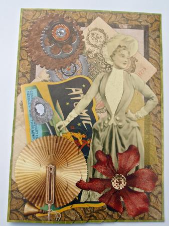 Vintage Meets Steampunk 2 - Stacker Card by Dawn Jones