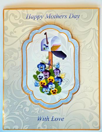Pansies & Mailbox - Mothers Day by Dawn Jones