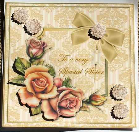 Roses for a Special Sister -  by Dawn Jones