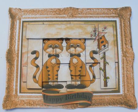 Golden Pussy Cats. by Dawn Jones