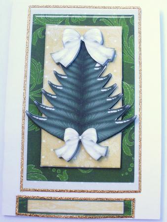 Christmas Tree Decoupage by Dawn Jones