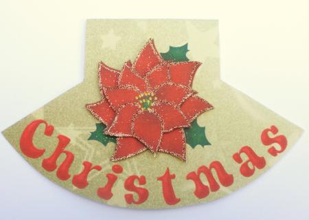 Christmas Flower Wobble Card by Dawn Jones