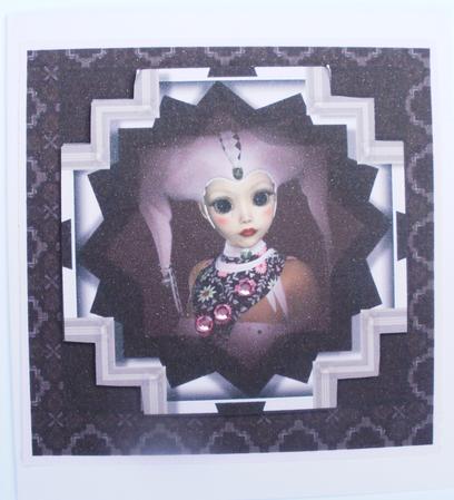 Pink Harlequin by Dawn Jones