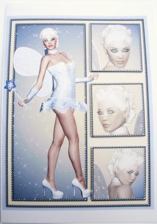 Good Girl Fae A4 by Dawn Jones