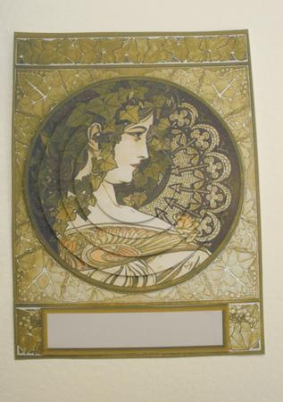 Ivy - Art Nouveau Pyramid by Dawn Jones