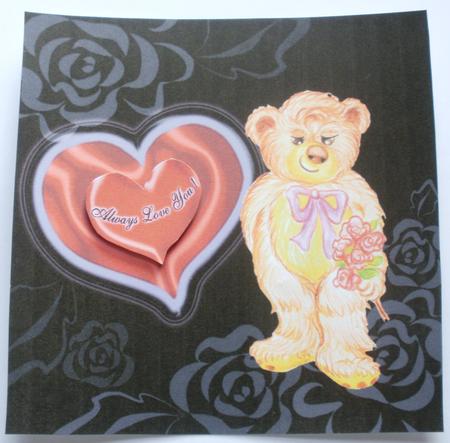 Honey Bears' Sweet Valentine Day by Dawn Jones