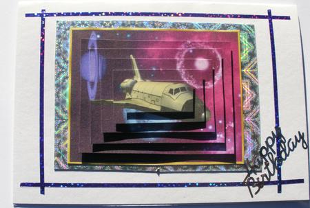 The Space Shuttle 1 by Dawn Jones