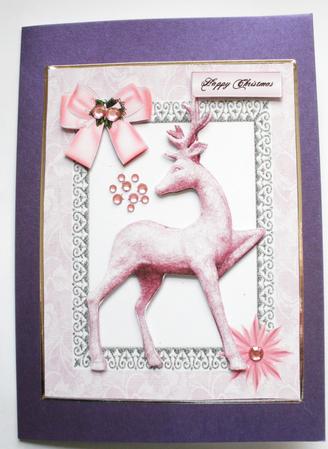 Little Pink Reindeer by Dawn Jones