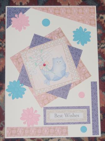 Cute Cat Twisted Pyramage Sheet by Dawn Mellor