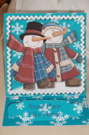 Snow Place Like Home - Christmas Easel Kit by Dawn Mellor