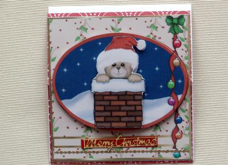 Teddy Down the Chimney by Dawn Mellor