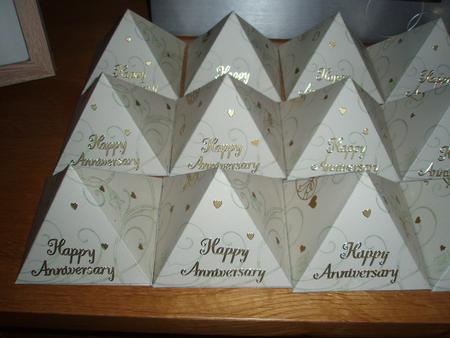 Golden Swirl Pyramid Gift Box Featured Gallery Photo