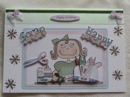 Happy Crafter by Dawn Mellor