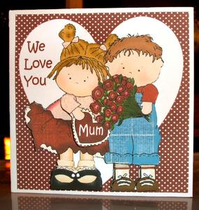 We Love You - Mum  -  Dad by Dawn Hill