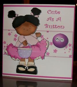 Cute as a Button - 2 by Dawn Hill