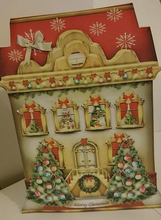 Festive High Christmas House by Deb Coffey