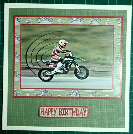 Pulling a Wheelie by Deb Hinds-Wood