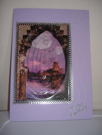 Sunset Castle Pyrimage by Debbie Holliday