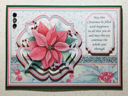 A5 CHRISTMAS CARDS & VERSES Mixed Decoupage & Pyramage Kit by Debbie Knechtel