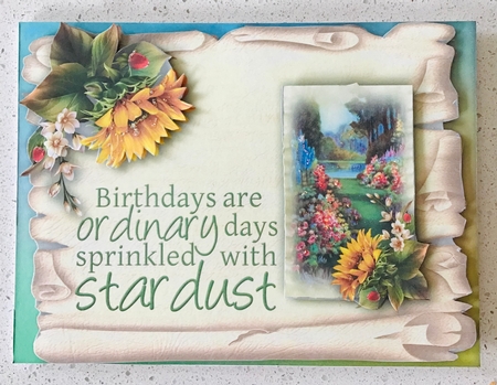 Perfect Parchments - Sunflowers by Debbie Knechtel