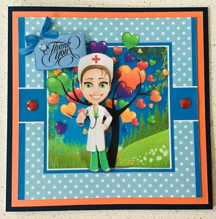 Thank You | Doctor | Nurse by Debbie Knechtel