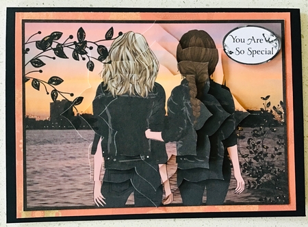 7X5 BEST FRIENDS, STRONG WOMEN 2 by Debbie Knechtel
