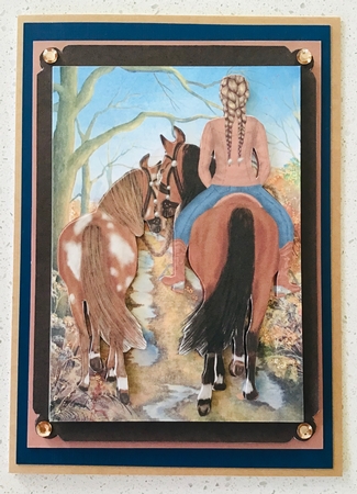 PONY TREKKING by Debbie Knechtel