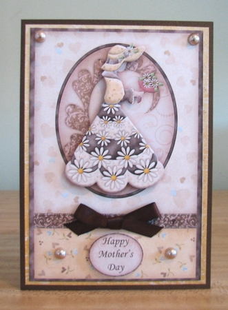Sunbonnet Lady Topper and Decoupage by Debbie Knechtel