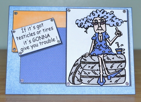 Stella It's Gonna Give You Trouble by Debbie Knechtel