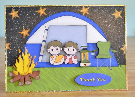 Camping Boys by Debbie Knechtel