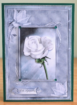 Sympathy Rose by Debbie Knechtel