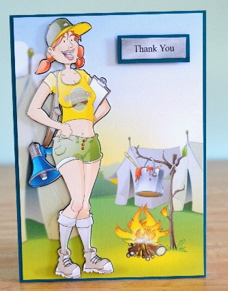 Lady Camp Counsellor/leader by Debbie Knechtel