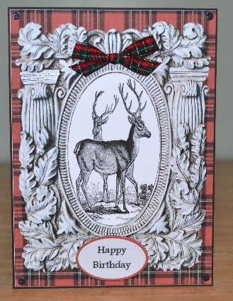 Scottish Stags by Debbie Knechtel