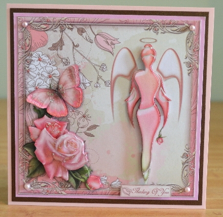 Angelic Roses by Debbie Knechtel