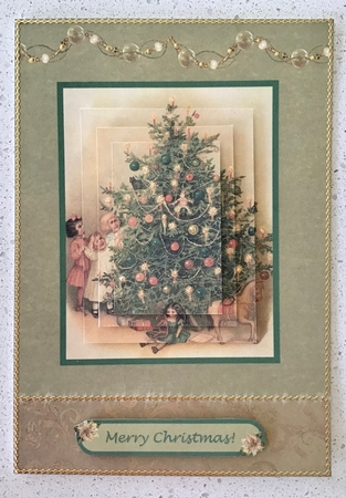 Around the Christmas Tree Topper & Decoupage by Debbie Knechtel