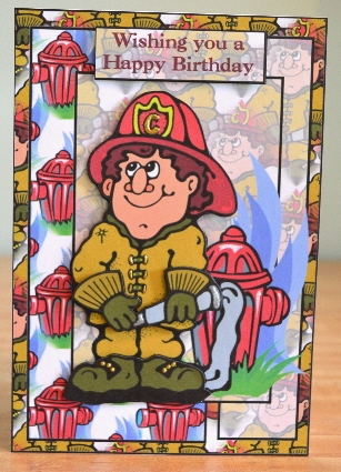 Fireman Fred by Debbie Knechtel