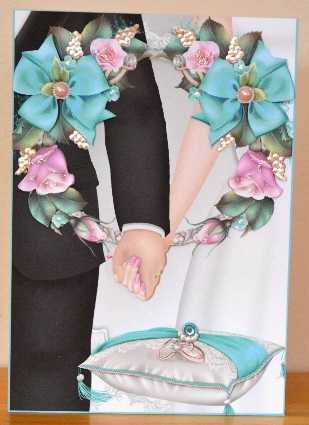 Renewal of Vows Clasped Hands and Rings by Debbie Knechtel
