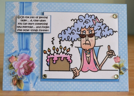 Stella Learns Something New Every Day Quick Card by Debbie Knechtel