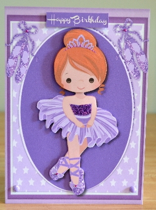 Beautiful Red Haired Ballerina  by Debbie Knechtel