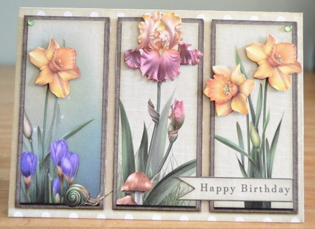 Beautiful Flowers Card by Debbie Knechtel