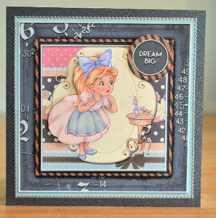 Dream Big Cardtopper 892 by Debbie Knechtel