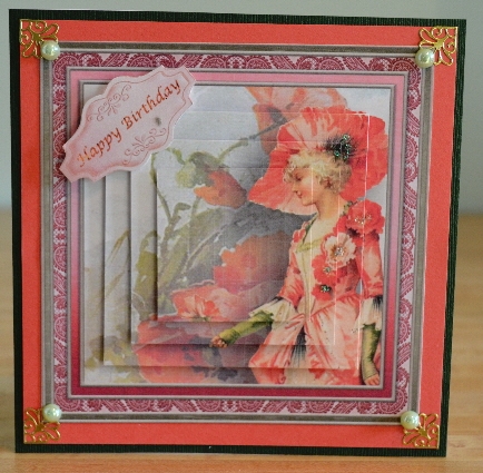 Vintage Poppy Lady 931 by Debbie Knechtel