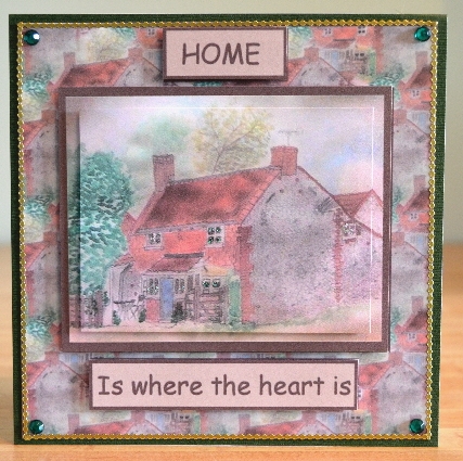 new home original art by Debbie Knechtel
