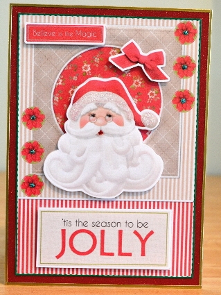 Christmas Santa by Debbie Knechtel