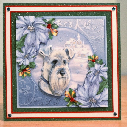 The Christmas Schnauzer by Debbie Knechtel