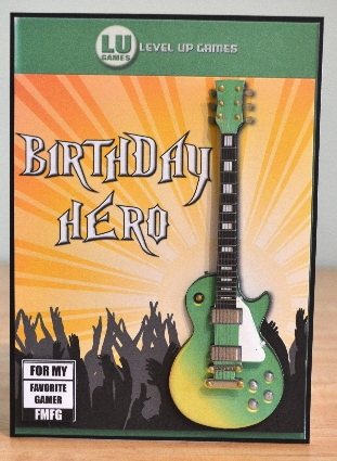 Whats Your Game - Hero of the Guitar (Green Console) by Debbie Knechtel