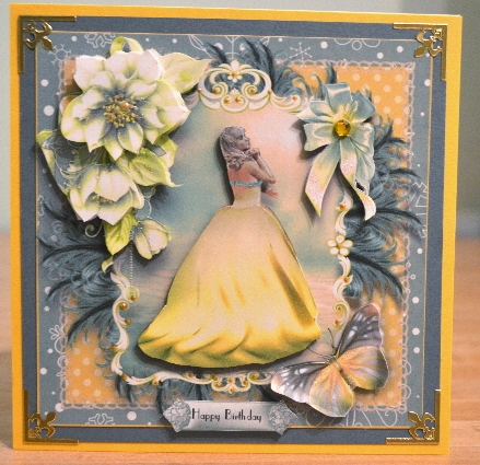 The Princess Card Front Kit by Debbie Knechtel