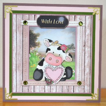 Little love cow by Debbie Knechtel