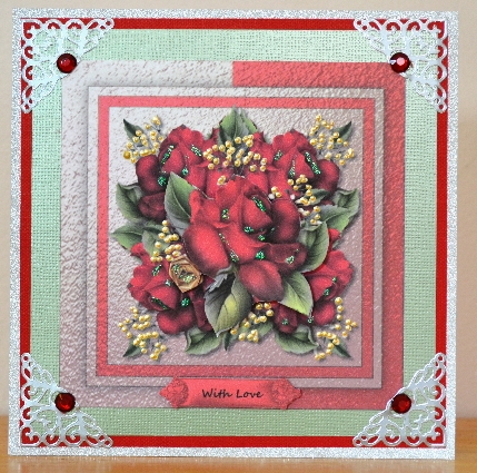 Beauty In  Red by Debbie Knechtel